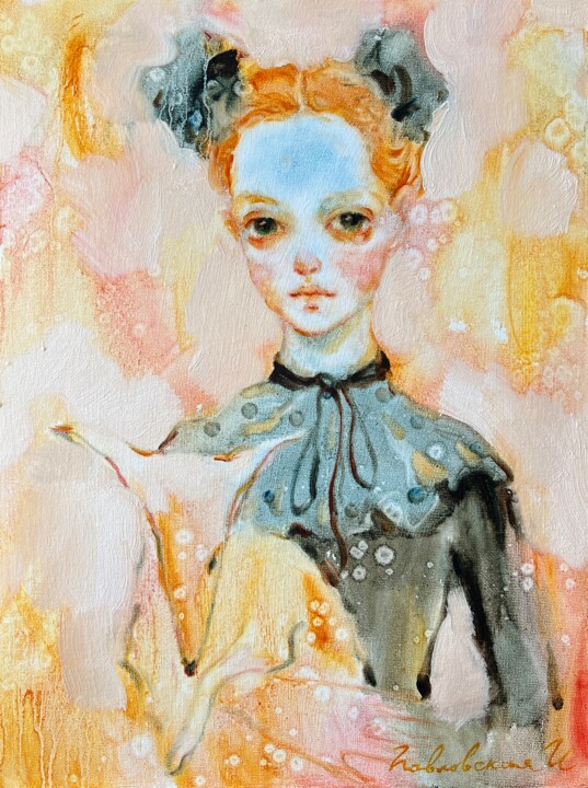Every adult has a child 绘画, 16x12 in
