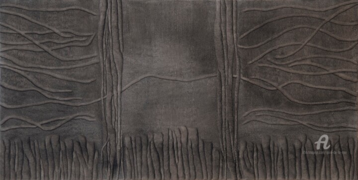Distillations of Human History, Liverpool Oil Spill, 1 绘画, 19.7x39.4 in