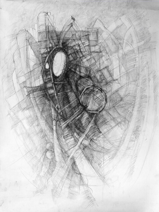 Rysunek ołówkiem 图画, 35.4x27.6 in