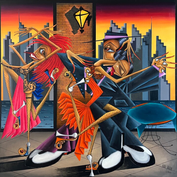 Fatalne zauroczenie 绘画, 39.4x39.4 in