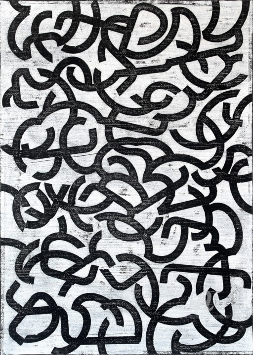 Patternstory 3. 绘画, 27.6x19.7 in