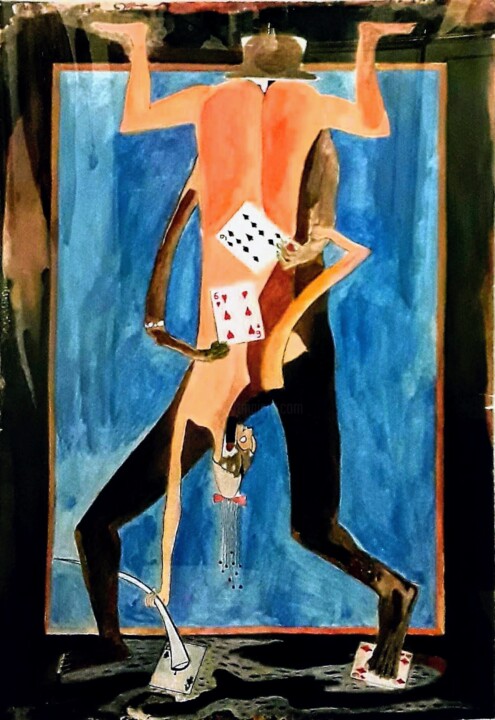 Ano de 1969 绘画, 19.2x13.3 in