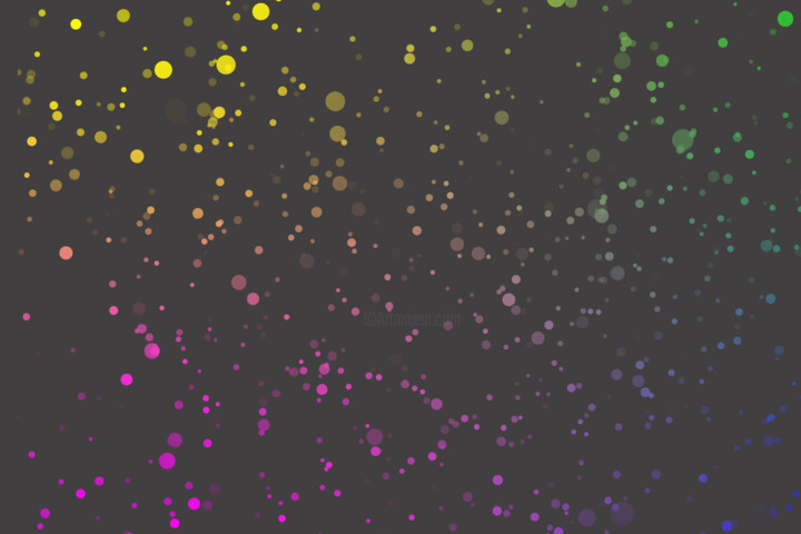Photography titled "confetti flicker co…" by Mrivserg, Original Artwork, Non Manipulated Photography