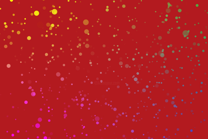 Photography titled "confetti flicker co…" by Mrivserg, Original Artwork, Digital Photography
