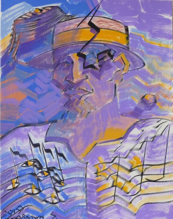 Mer d'yeux 绘画, 25.6x19.7 in