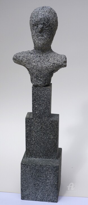 Der Despot auf dem hohen Sockel 雕塑, 17.7x6.3 in