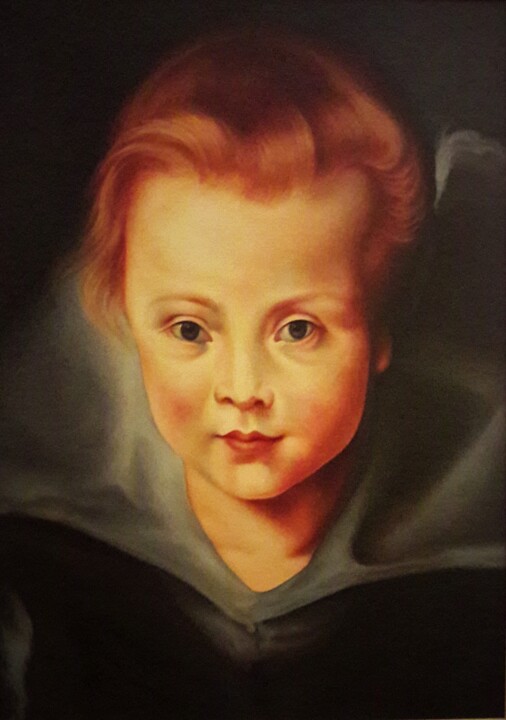daughter 绘画, 20.9x16.5 in