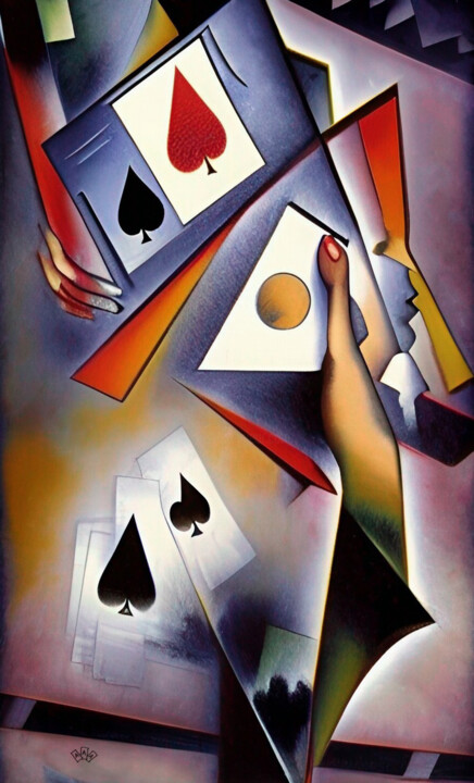 Strong hand 绘画, 52x31.5 in