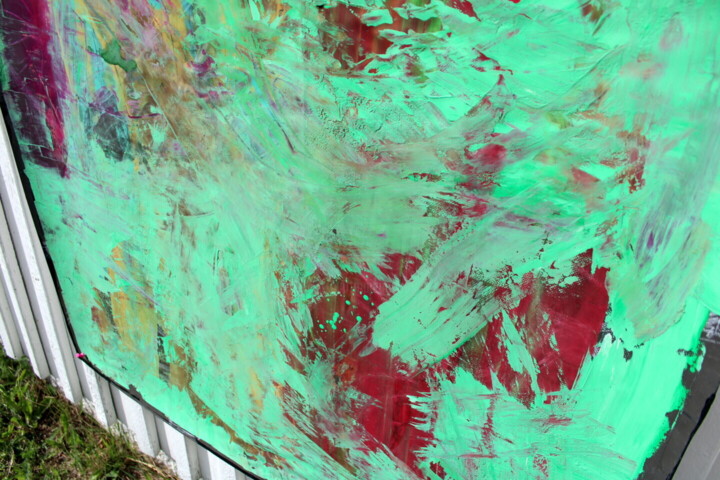 Artwork's surface or texture
