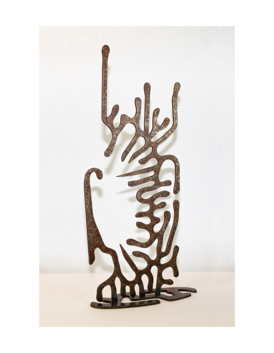 Exil Sculptuur, 23,2x11,4 in