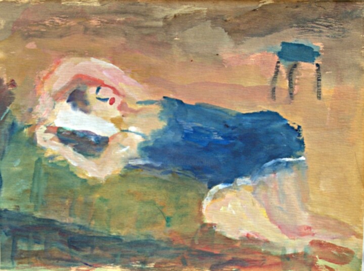 绘画,  13.4x18.1 in 