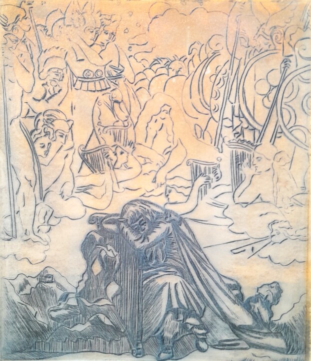 印花与版画,  8.3x7.1 in 