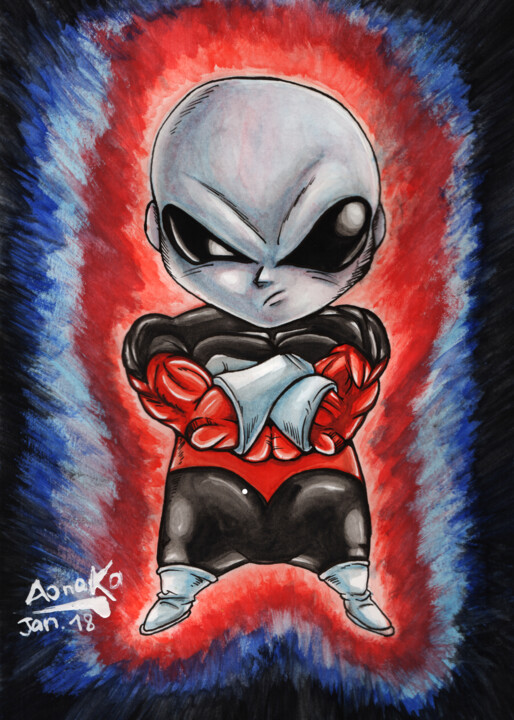 Fan-Art - Dragon Ball Z - Chibi Jiren 绘画