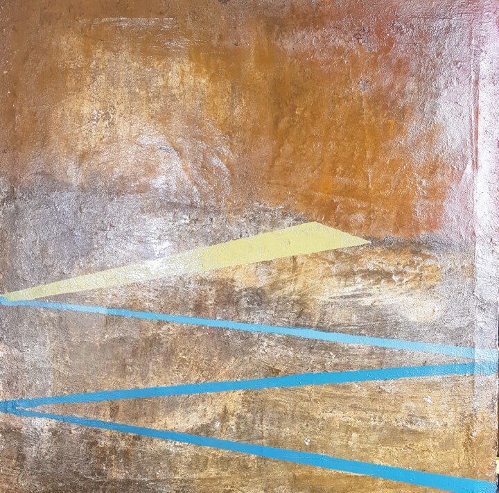绘画 标题为“HORIZON 24” 由Miguel Angel Ayllón, 原创艺术品, 丙烯