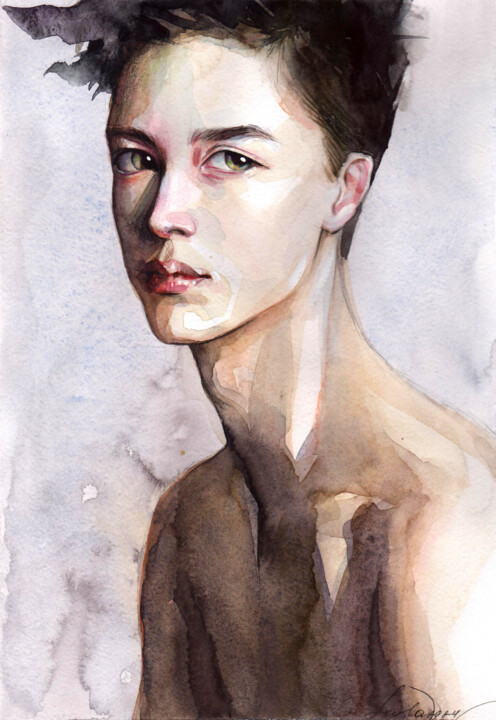 绘画,  11.8x8.3 in 