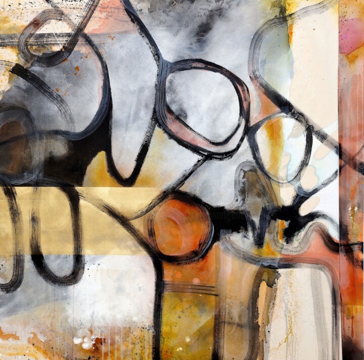 I choose peace 02 绘画, 48x48 in