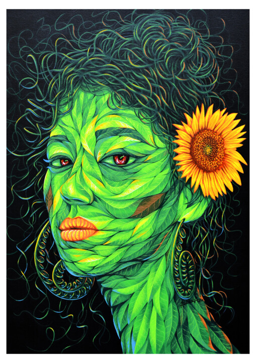 Aurora 绘画, 31.5x23.6 in