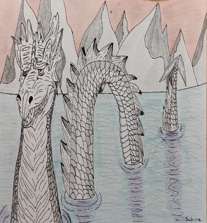 图画,  8.3x13.8 in 