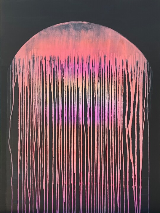 Lunar 绘画, 47.2x35.4 in