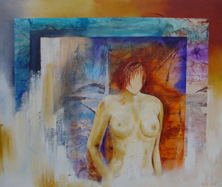 Victoria 24-01 绘画, 39.4x47.2 in