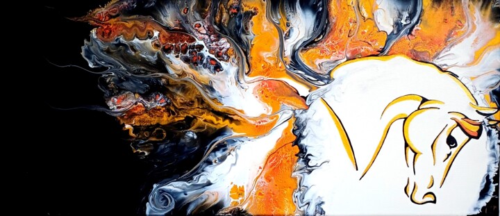 DREAM 绘画, 11.8x27.6 in