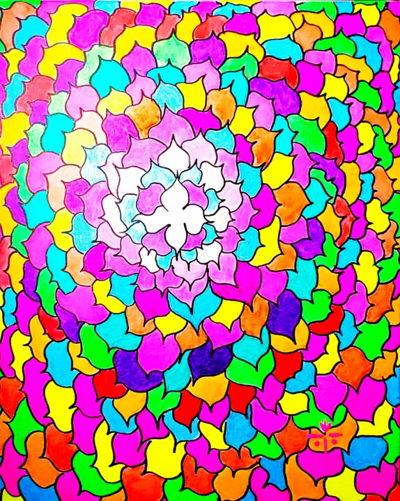 Mandalia 绘画, 20x16 in