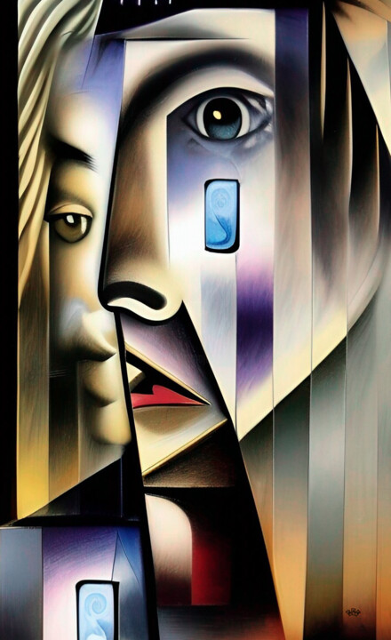 绘画,  52x31.5 in 