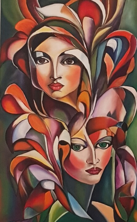 Omaggio 绘画, 31.5x15.8 in