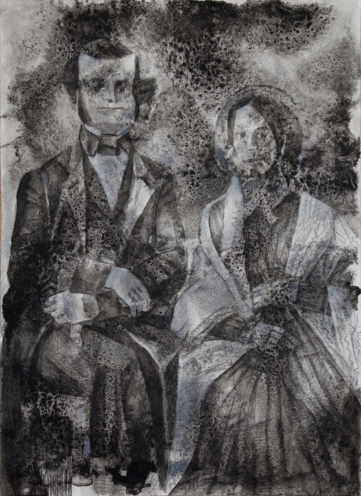 绘画,  16.3x11.7 in 