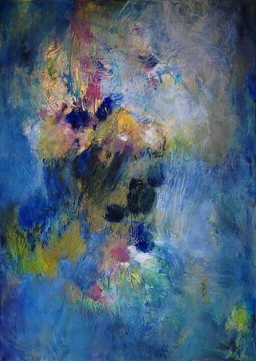 les âmes Painting, 27.6x19.7 in