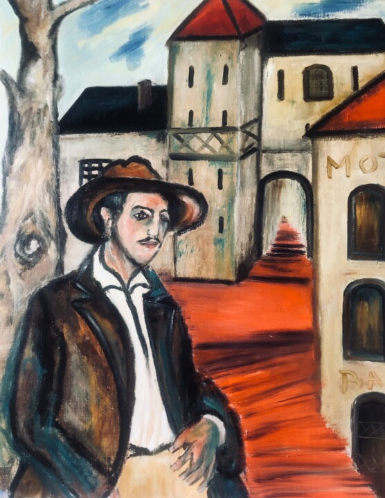 Le Rendez-Vous 绘画, 31.9x25.6 in