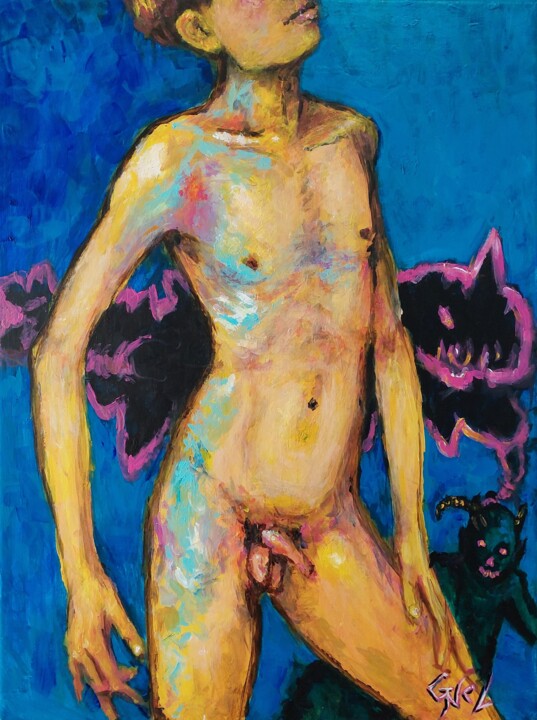 绘画,  23.6x17.7 in 
