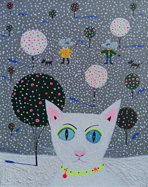 I Believe In Love 绘画, 11.8x9.8 in