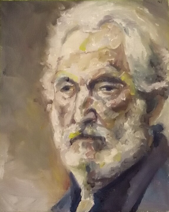 Portrait man 238 绘画, 11.8x9.8 in