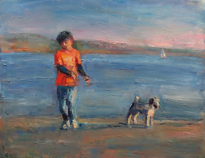 En pastel VI Painting, 23.6x31.5 in