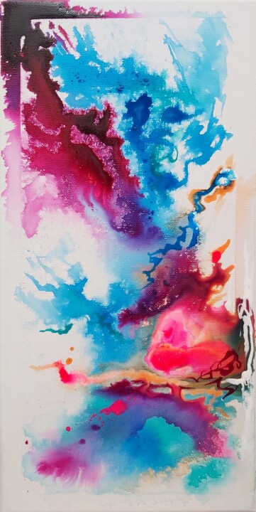 Posée là 绘画, 15.8x7.9 in