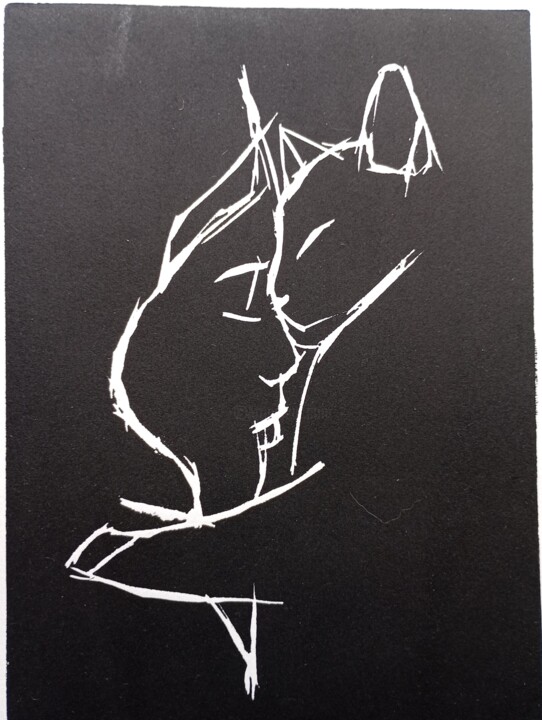 TENDRESSE Incisioni, stampe, 9,8x6,9 in