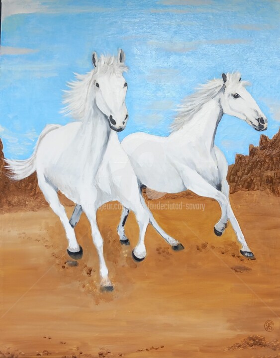 Libre comme l'air an 24 绘画, 36.2x28.4 in