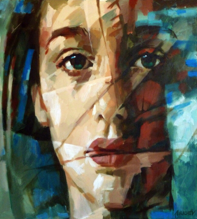 PORTRAIT. S 绘画, 39.4x35.4 in
