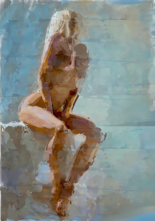 绘画,  35.4x23.6 in 