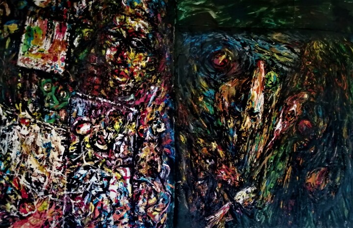 绘画,  24.4x36.2 in 