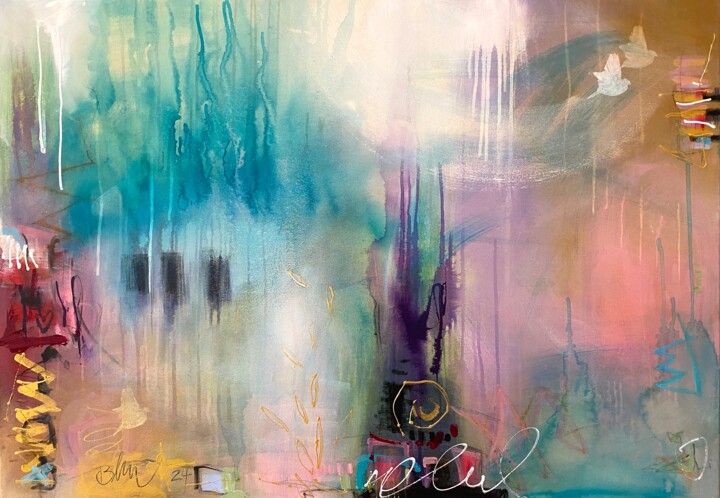 Take Me Home 绘画, 27.6x39.4 in