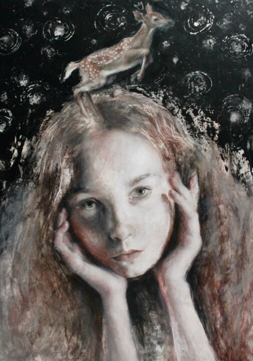 绘画,  27.6x19.7 in 