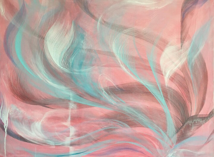 绘画 标题为“Interior painting "…” 由Elena Gerasimova, 原创艺术品, 丙烯 安装在木质担架架上