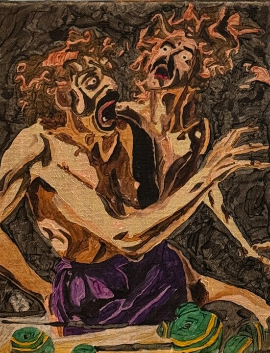 绘画,  10x8 in 