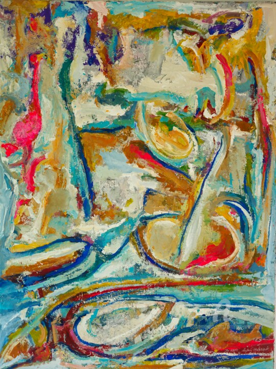 Flamingo Pittura, 40x30 in