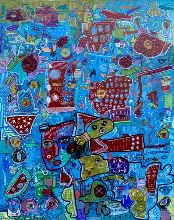 绘画,  39.4x31.5 in 