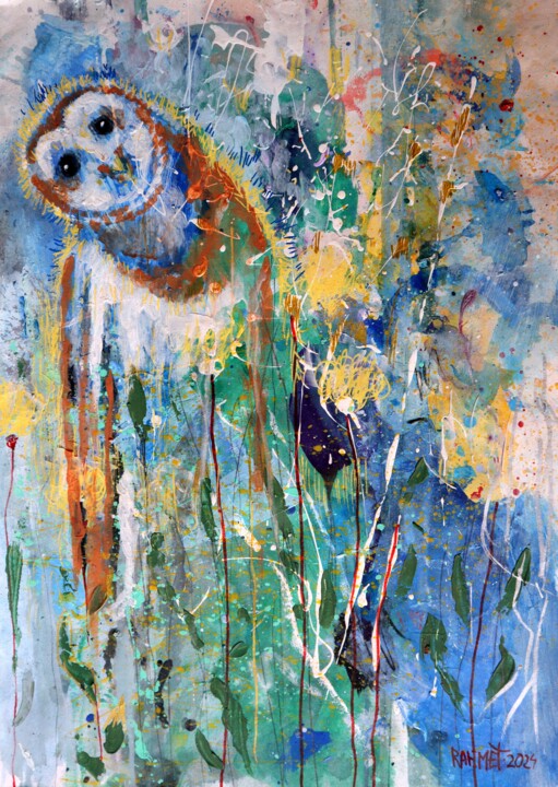 Schilderij,  23,2x16,5 in 