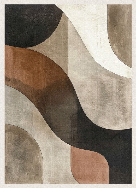 Abstract Geometric Painting 数字艺术