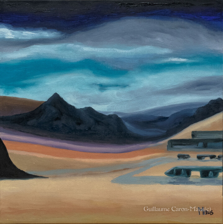 Schilderij,  9,8x9,8 in 